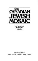 Cover of: The Canadian Jewish mosaic | 