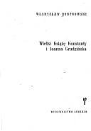 Cover of: Wielki Książę Konstanty i Joanna Grudzińska
