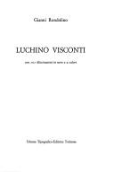 Cover of: Luchino Visconti by Gianni Rondolino