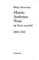 Cover of: Martin Andersen Nexø og hans samtid