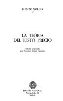 Cover of: La teoría del justo precio