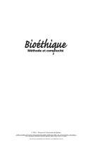 Cover of: Bioéthique: méthode et complexité
