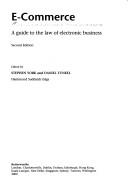 Cover of: E-commerce: a guide to the law of electronic business
