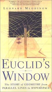 Cover of: Euclid's Window  by Leonard Mlodinow