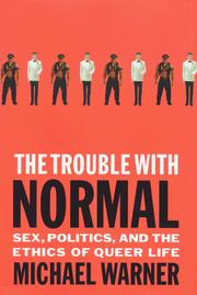 Cover of: The Trouble With Normal by Michael Warner