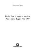 Cover of: Dario Fo e la pittura scenica: arte, teatro, regie, 1977-1997