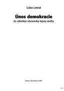 Cover of: Únos demokracie by L̕uba Lesná