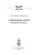 Cover of: I promessi sposi: riduzioni teatrali