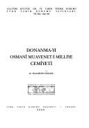 Cover of: Donanma-yi Osmanı̂ Muavenet-i Milliye Cemiyeti by Selahittin Özçelik