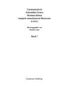 Cover of: Commentaria in II librum Posteriorum analyticorum Aristotelis