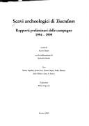 Cover of: Scavi archeologici di Tusculum: rapporti preliminari delle campagne 1994-1999