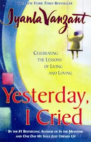 Cover of: Yesterday I Cried by Iyanla Vanzant