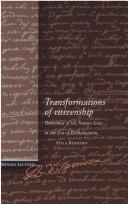 Cover of: Transformations of citizenship | Seyla Benhabib