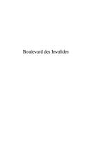Cover of: Boulevard des Invalides by Edith Habersaat