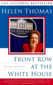 Cover of: Front Row at the White House : My Life and Times