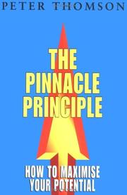 Cover of: The Pinnacle Principle | Peter Thomson