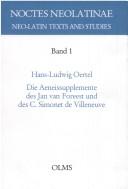 Die Aeneissupplemente des Jan van Foreest und des C. Simonet de Villeneuve by Hans-Ludwig Oertel