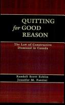 Quitting for good reason by Randall Scott Echlin