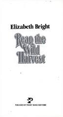 Cover of: Reap the wild harvest