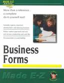 Front cover of Business forms made E-Z by Unknown