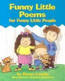 Cover of: Funny little poems for funny little people