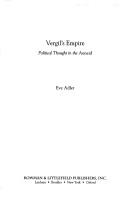Cover of: Vergil's empire: political thought in the Aeneid