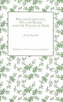 Cover of: William Langland, William Blake, and the poetry of hope by Derek Albert Pearsall