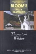 Cover of: Thornton Wilder by edited and with an introduction by Harold Bloom.