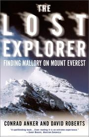 Cover of: The Lost Explorer by Conrad Anker, David Roberts