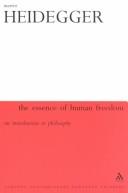 Cover of: The essence of human freedom by Martin Heidegger