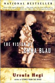 Cover of: The Vision of Emma Blau : A Novel