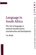 Cover of: Language in South Africa by Victor N. Webb