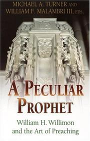 Cover of: A Peculiar Prophet by 