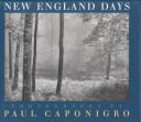 Cover of: New England days