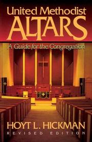 Cover of: United Methodist altars by Hoyt L. Hickman