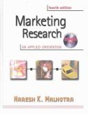 Cover of: Marketing research: an applied orientation