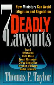 Seven deadly lawsuits by Taylor, Thomas F.