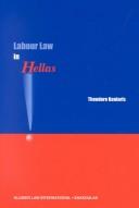 Cover of: Labour law in Hellas