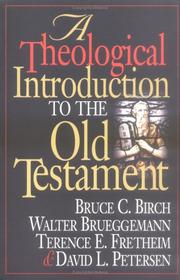 Cover of: A Theological Introduction to the Old Testament