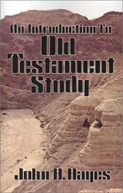 Cover of: An introduction to Old Testament Study