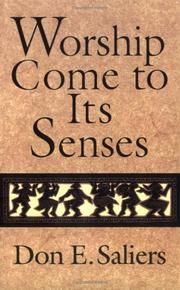 Cover of: Worship come to its senses