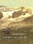 Cover of: Open range: a western story