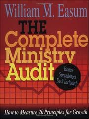 Cover of: The Complete Ministry Audit by William M. Easum