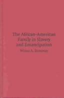 Cover of: The African-American family in slavery and emancipation