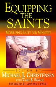 Cover of: Equipping the Saints: Mobilizing Laity for Ministry