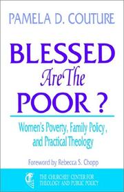 Cover of: Blessed are the poor? by Pamela D. Couture