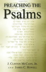 Cover of: Preaching the Psalms by J. Clinton McCann, James C. Howell