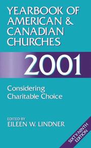 Cover of: Yearbook of American & Canadian Churches 2001 (69th Edition)