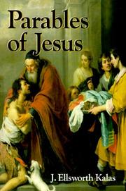 Cover of: Parables of Jesus by J. Ellsworth Kalas