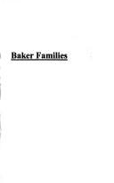 Cover of: Baker families.